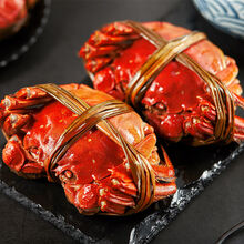 大闸蟹鲜活特大全公母蟹螃蟹六月黄现货礼盒装海鲜水产0.8-3.5两 【尝鲜8只装】1.5-2.0两