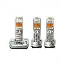 松下（Panasonic）无绳电话机子母机 家用办公无线子母电话机固话座机固定电话 4021三机【信号音质升级版】
