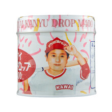 【香港直邮】日本进口KAWAI卡哇伊 可爱的肝油钙丸 补钙丸 鱼肝油钙丸维D原装进口 维生素ABC 白罐肝油钙丸（青柠味）180粒