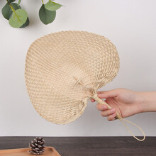 极度空间 蒲扇子手工竹编桃心扇芭蕉扇手摇宝宝纳凉