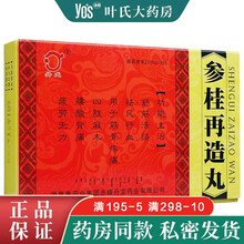 丹龙 参桂再造丸 7g*10丸 1盒