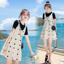 小兀 孕妇装夏装孕妇裙夏季夏天外穿孕妇连衣裙宽松大码孕妇裙子孕妈装 图片色 M