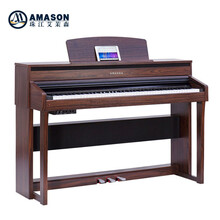 珠江钢琴艾茉森电钢琴 F-53智能数码电子立式钢琴88键重锤力度键盘 儿童初学成人练习专业考级通用