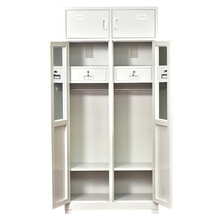 钱柜 钢制加厚更衣柜 宿舍士兵对开门衣柜更衣柜存放物品柜制式营具