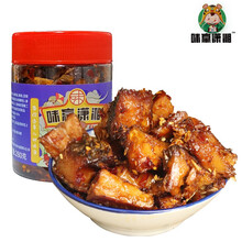 味赢潇湘 湖南特产香辣鱼排腊鱼即食鱼块柴火熏鱼下饭菜下酒菜小吃零食罐装280克一罐 鱼排280克*1罐