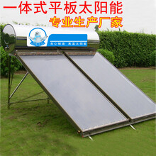 承压平板太阳能热水器一体式家用两用农村新型电加热全自动不锈钢标努 150L +包安装+配件包 配1张平板