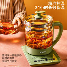 艾美特（AIRMATE）养生壶煮茶器 家用煮茶壶煎药壶 烧水壶中药壶电热水壶煎药锅蒸茶器 AMT650 【送蒸蛋架】