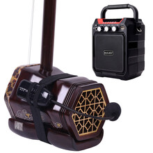 无线二胡扩音器演出二胡拾音器笛子扩音口琴通用麦克风放大器音响 无线拾音器+戴乐充电音响