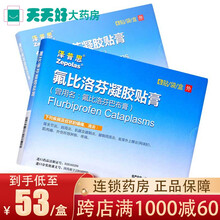 泽普思 氟比洛芬凝胶贴膏 13.6cm*10cm*6贴/盒 2盒装