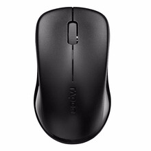 雷柏1620无线鼠标 游戏台式电脑大手笔记本省电光电无限办 黑色