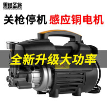 黑猫圣将 高压洗车机家用220v刷车水泵全自动洗车神器 便携式高压水枪清洗机 高配款 15米防爆管+泡沫壶+长杆