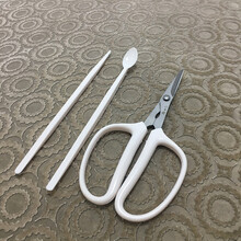 不锈钢螃蟹剪刀三件套吃大闸蟹工具钳夹食蟹拆蟹剪刀剥蟹