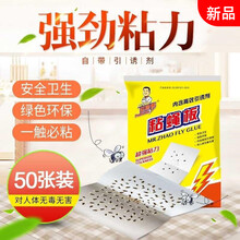 蚂蚁粘板 家用胶纸蚂蚁粘贴粘蝇粘蝇药粘板胶器灭捕蝇板灭蝇苍蝇蝇子