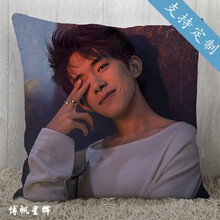 易烊千玺抱枕周边这就是街舞抱枕diy来图定制客厅沙发靠垫 4 45x45cm