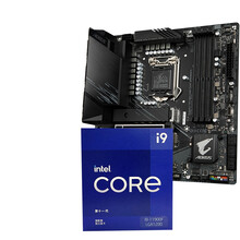 技嘉 小雕 B560M AORUS ELITE 主板+英特尔 Intel i9-11900F 盒装CPU处理器 主板+CPU套装