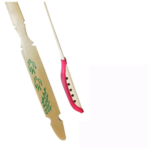 曲漾 专业演奏级琴竹琴键子扬琴配件专用乐器杨琴弹竹多款可选 练习燕子归来原色琴竹