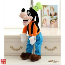 毛绒玩具迪士尼米奇米妮米老鼠公仔玩偶儿童情侣结婚礼物伴手礼玩偶小孩子礼物布娃娃抱枕 高飞 30厘米