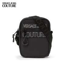 送男友 范思哲 Versace Jeans Couture 男士单肩背包 E1YWABA3-71895 BLACK-899黑色 U