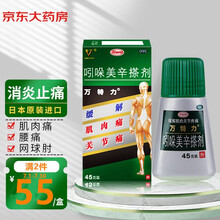 日本进口万特力吲哚美辛搽剂 45g 关节痛腱鞘炎肩周炎肩部僵硬酸痛网球肘涂抹搽剂外用药搭配凝胶