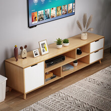 AEY 简约北欧电视柜客厅地柜伸缩储物柜子小户型