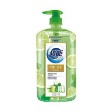 超能洗洁精1kg家庭装家用洗涤灵大桶厨房洗涤剂果蔬清洗剂实惠装 超能洗洁精1kg*1桶+洗碗布