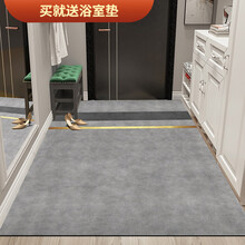 富丽彩  轻奢门口脚垫家用进门可擦洗地垫入门免洗垫子入户门可裁剪pvc门垫 轻简-3A 120CM×240CM