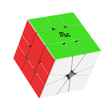 【YJ永骏旗舰店】MGC-SQ1 磁力比赛异形竞速拧益智力玩具square-1魔方 sq1已调试润滑 MGC-SQ1磁力彩黄顶版