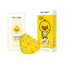 爱康尼（AIKANGNI）鸭嘴兽3-10岁儿童蝶形口罩kn95一次性儿童3d立体卡通韩国可爱印花10枚