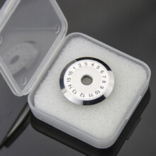 高精度光纤切割刀刀片光纤切刀fc6s藤仓ct30一诺v7通用光钎配件 16面--黑马、一诺切割刀使用 直径22.5mm厚