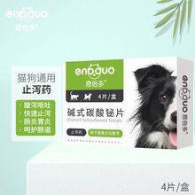 恩倍多碱式碳酸铋片狗狗猫咪肠胃炎猫咪拉肚子肠胃调理止泻药