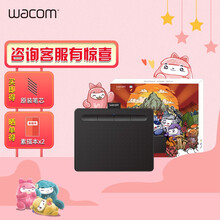 Wacom和冠 影拓intuos数位板 手绘板 电脑网课手写板 电子绘画板 电脑绘图板 写字板 进阶 CTL-4100/K0-C (S号)