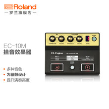 罗兰（Roland）EC-10M 卡洪鼓卡宏鼓原声箱鼓 打击木箱拾音loop乐句循环效果器 EC-10M