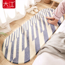 大江 卧室地毯客厅沙发家用毯房间榻榻米满铺床边地毯飘窗垫 丝带 60x180cm