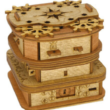 Cluebox Escape Room原装puzzle解谜烧脑玩具密室魔盒逃生 locker 预定 3到6周到货