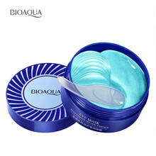 BIOAQUA倍护紧润眼膜紧致黑眼圈细纹眼袋眼纹消补水眼贴膜女60贴/30对 蓝铜胜眼膜