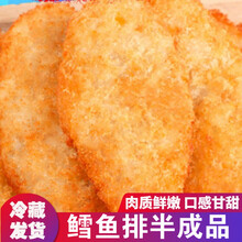 盒装鳕鱼排 深海鳕鱼 无刺油炸鱼排 半成品小吃小零食鳕鱼块   智维理克 2盒优惠装【共20枚鳕鱼排】 整块鳕鱼排