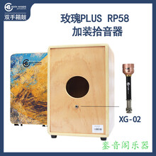 BH箱鼓卡宏鼓卡洪玫瑰PLUS手鼓肖恩签名欧标加大专业电声鼓 玫瑰PLUS RP58  加装02拾音器