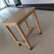 星火家具  操作凳工作凳钢木小方凳铁凳子  方凳 橙色 340*240*415(mm)