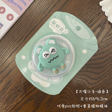 精油扣驱蚊防蚊夹扣驱蚊神器防蚊手环大人儿童随身户外防蚊子贴 大嘴小生-绿色