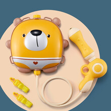 乖乖星 儿童水枪玩具背包水枪戏水玩具呲水喷水枪户外沙滩双肩背水壶高压喷射水枪