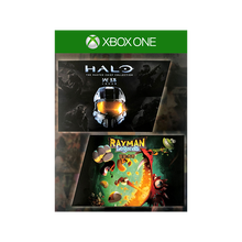 微软 XBOX ONE S X 数字版游戏兑换码 下载码 非共享 光环士官长合集+雷曼传奇 中文双人射击+冒险