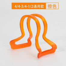 小提琴握弓器弓直器初学入门蜗牛中提琴持弓器手型训练器 弓直器橙色【4/4-3/4-1/2通用】【送】