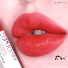 美宝莲巨持色唇笔1.2g唇线口红唇膏滋润哑光不易脱色久 45#赠送颜色请备注