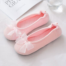 月子鞋夏季薄款包跟产后孕妇鞋春秋软底防滑厚底夏天大码产妇拖鞋 粉色 34