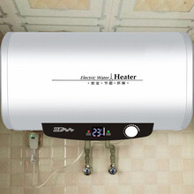 电热水器家用储水式速热卫生间扁桶洗澡淋浴40L50l60升 100升扁通双胆+自己安装