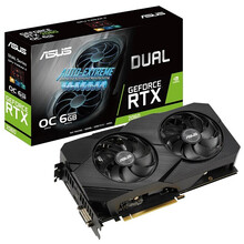 华硕 猛禽 ROG GeForce RTX2060/2060SUPER 台式机电竞游戏电脑显卡 华硕DUAL-RTX 2060-O6G-EVO