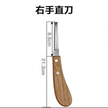 修蹄工具 养牛设备马用牛用 修牛蹄子工具 兽用马蹄刀左右手修蹄刀 1字右手
