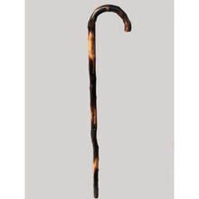 老年人拐杖防滑实木拐棍木头老人用手杖藤木拐仗木质轻便 粗黑藤木(直径2.8-3厘米)-GOA