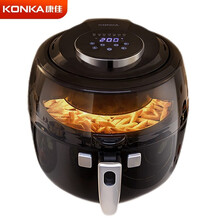 康佳（KONKA）智能翻炒空气炸锅家用 6.5L大容量 炸薯条无油脱脂更健康KGKZ-8868