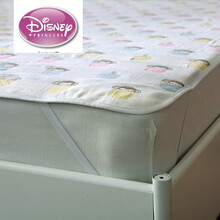 迪士尼婴儿隔尿垫儿童纯棉纱布防水可洗透气夏天防湿隔夜垫整床单1.8米 布袋猴 100x180cm